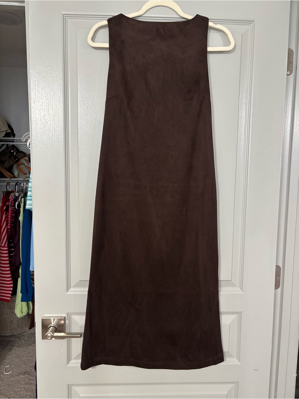 Sincerely Jules Chocolate Brown Midi Dress